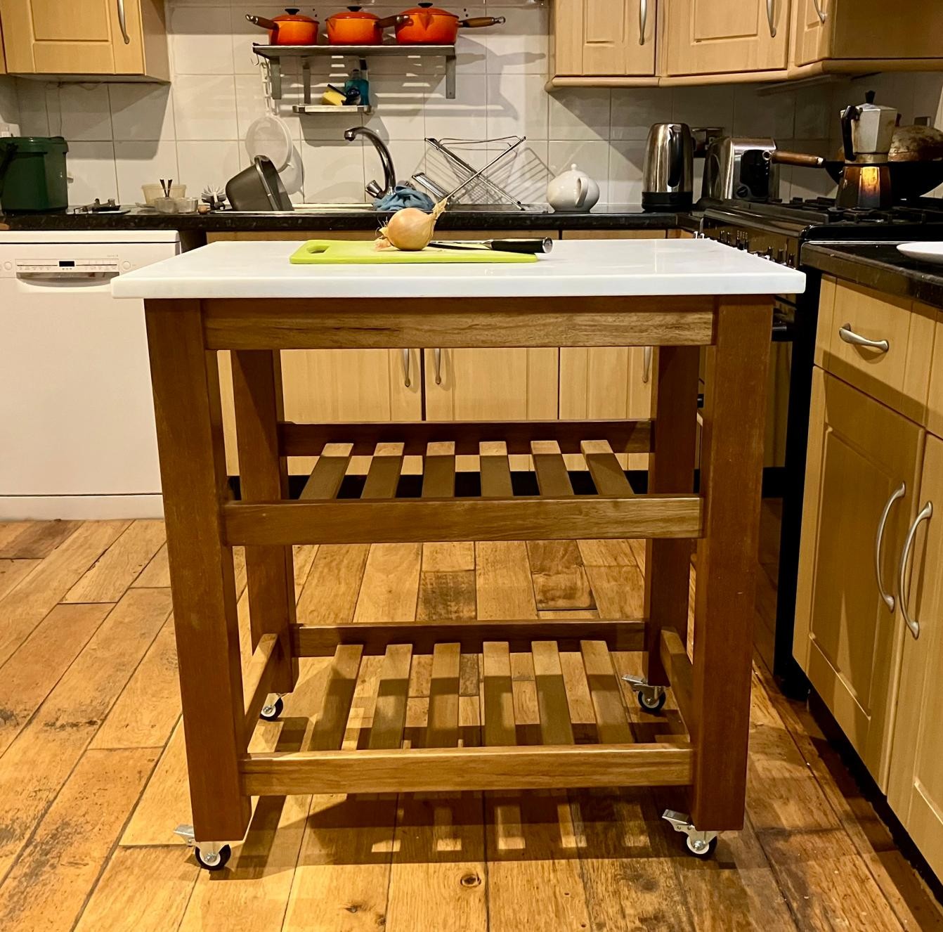 Mobile Kitchen Table