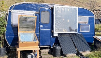 Off grid caravan